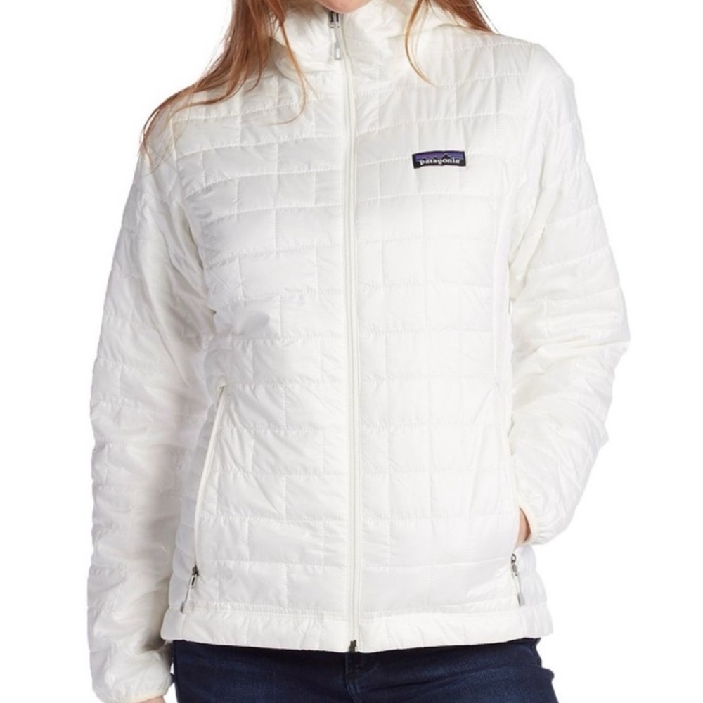 Patagonia Women's White Puffer Jacket